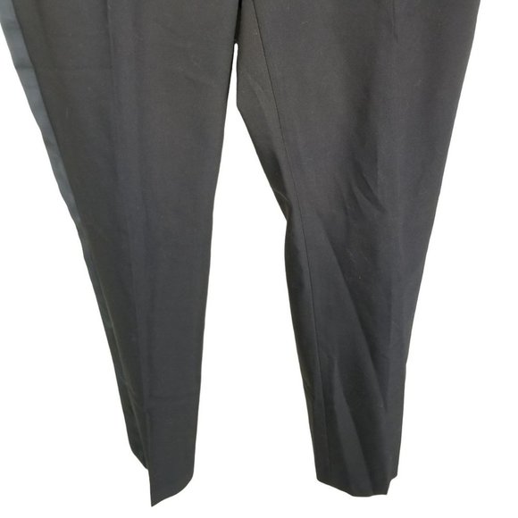 Express Womens 6R Black Tuxedo Striped Columnist S - Picture 3 of 10